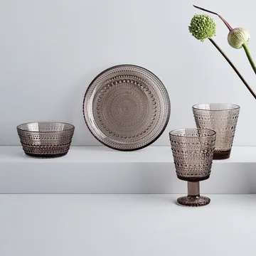 Kastehelmi assiett Ø17 cm - Linne - Iittala