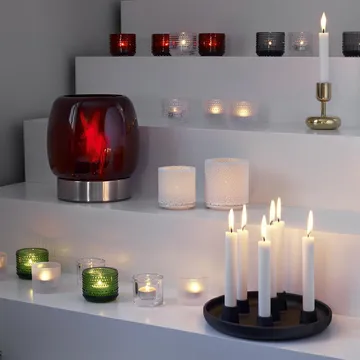 Kastehelmi ljuslykta 64 mm - klar - Iittala