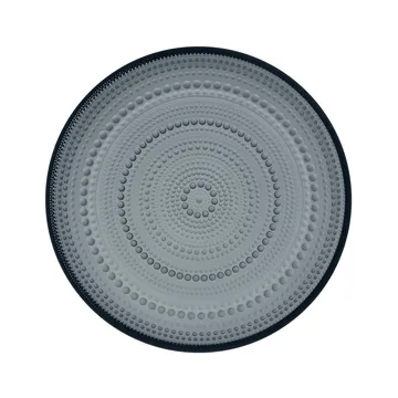 Kastehelmi tallrik liten Ø24,8 cm - Mörkgrå - Iittala