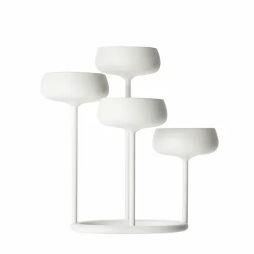Nappula kandelaber - vit - Iittala
