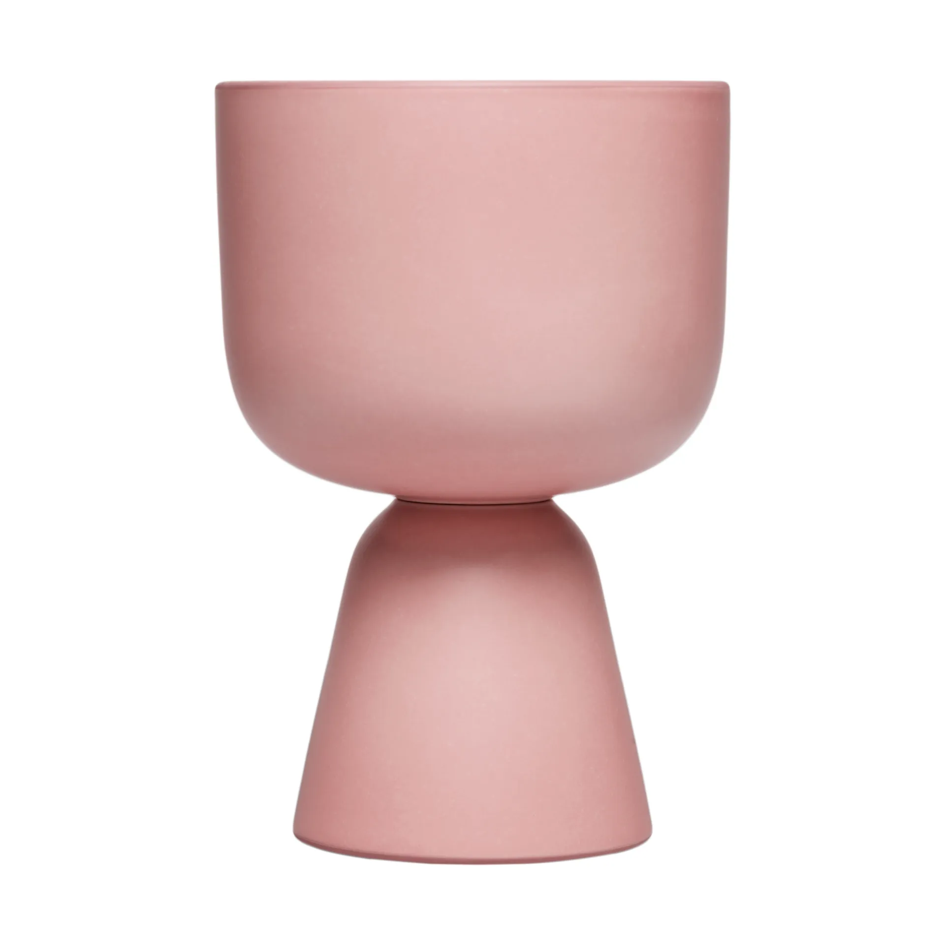 Nappula kruka, Matt ros, 23x15,5 cm Iittala
