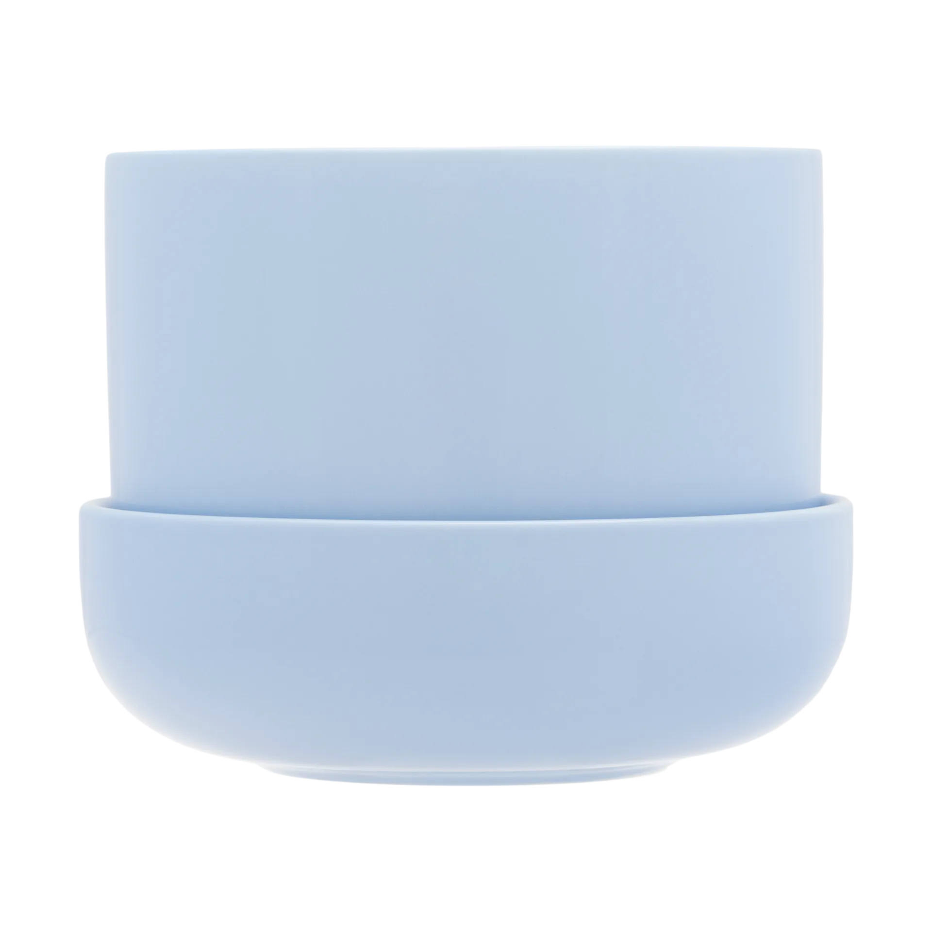 Nappula kruka med fat Ø17 cm h13 cm, Aqua Iittala