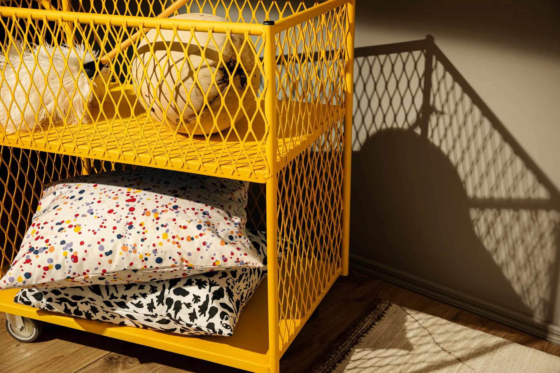Oiva Toikka Cheetah bäddset 150x210 cm, Svart-vit Iittala