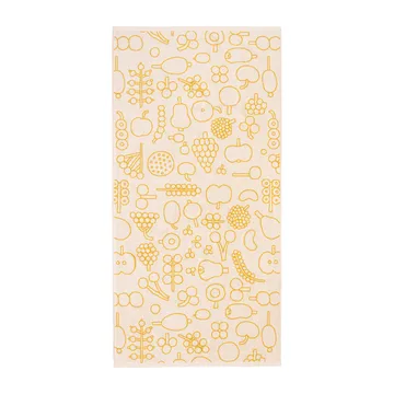 Oiva Toikka Frutta badhandduk 70x140 cm - Gul - Iittala