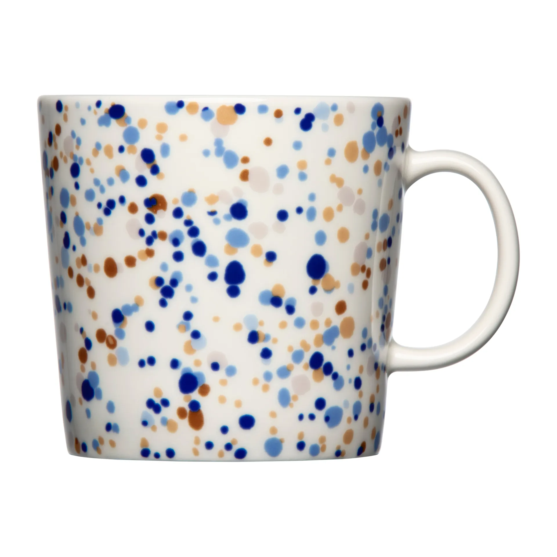 Oiva Toikka Helle mugg 40 cl, Blå-brun Iittala