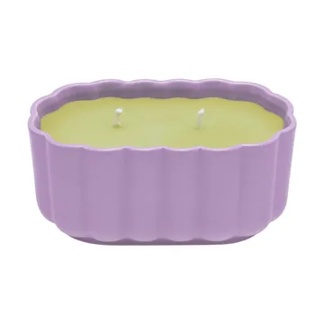 Play ljus i keramikform oval - Lila-oliv - Iittala
