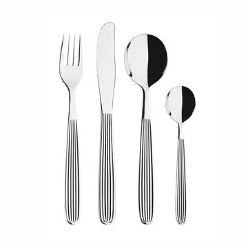 Scandia bestickset presentförpackning 24 delar - Rostfritt stål - Iittala
