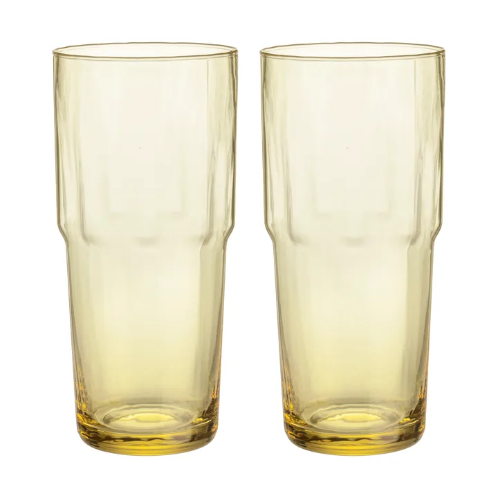 Solare dricksglas högt 39 cl 2-pack - Eldgul - Iittala