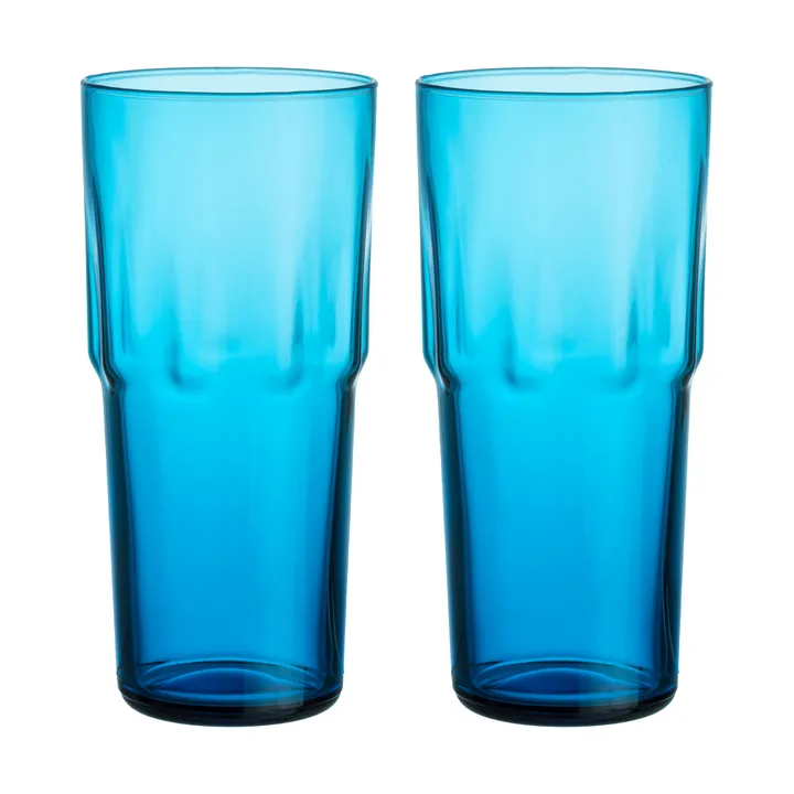 Solare dricksglas högt 39 cl 2-pack - Elektrisk blå - Iittala
