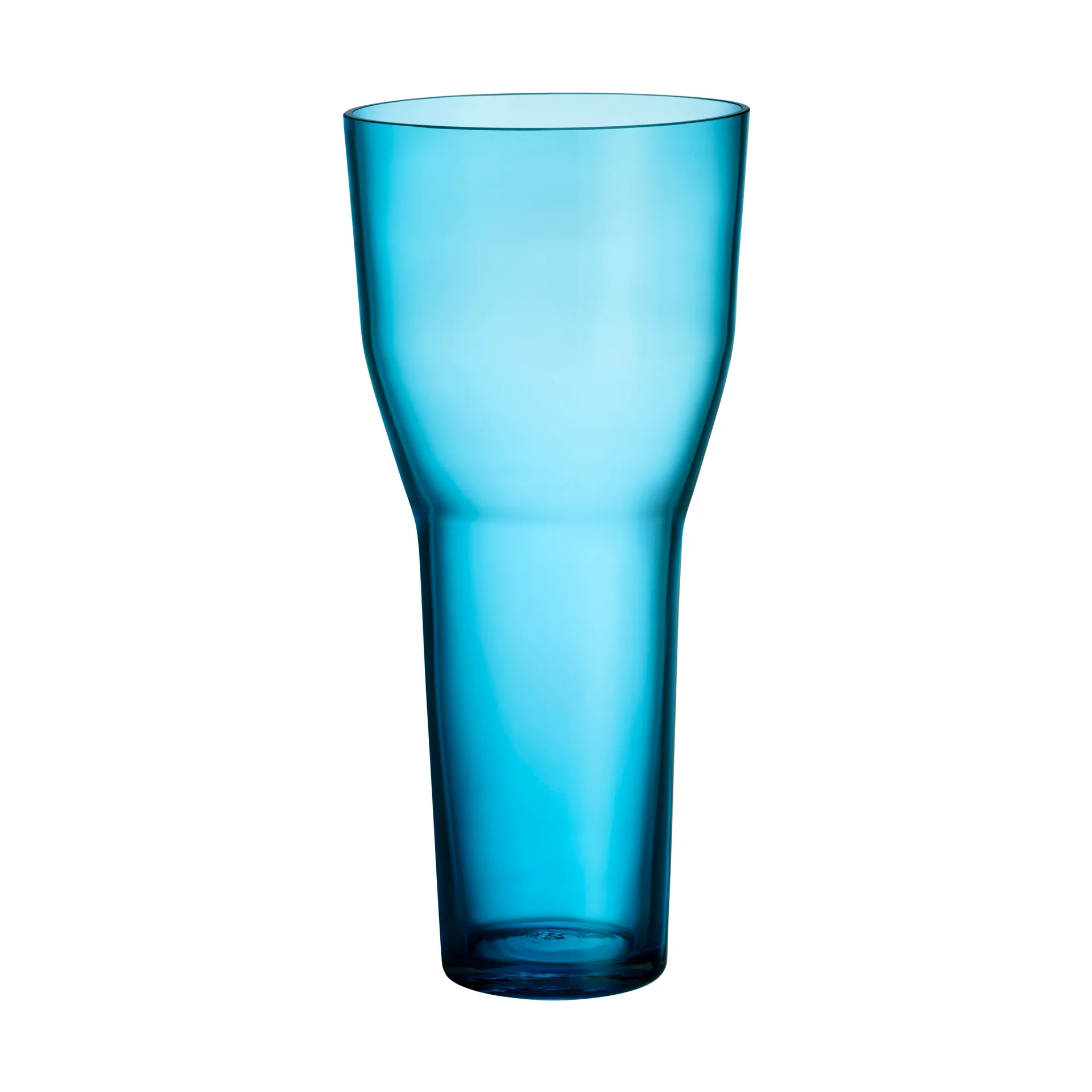 Solare vas hög Ø12x26 cm, Elektrisk blå Iittala