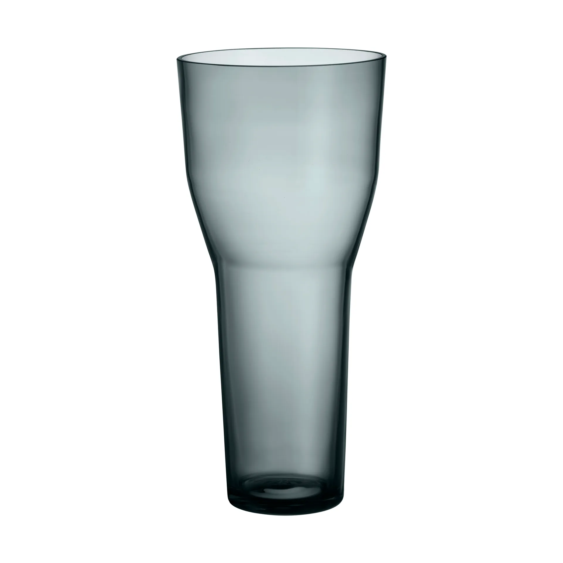 Solare vas hög Ø12x26 cm, Stålgrå Iittala