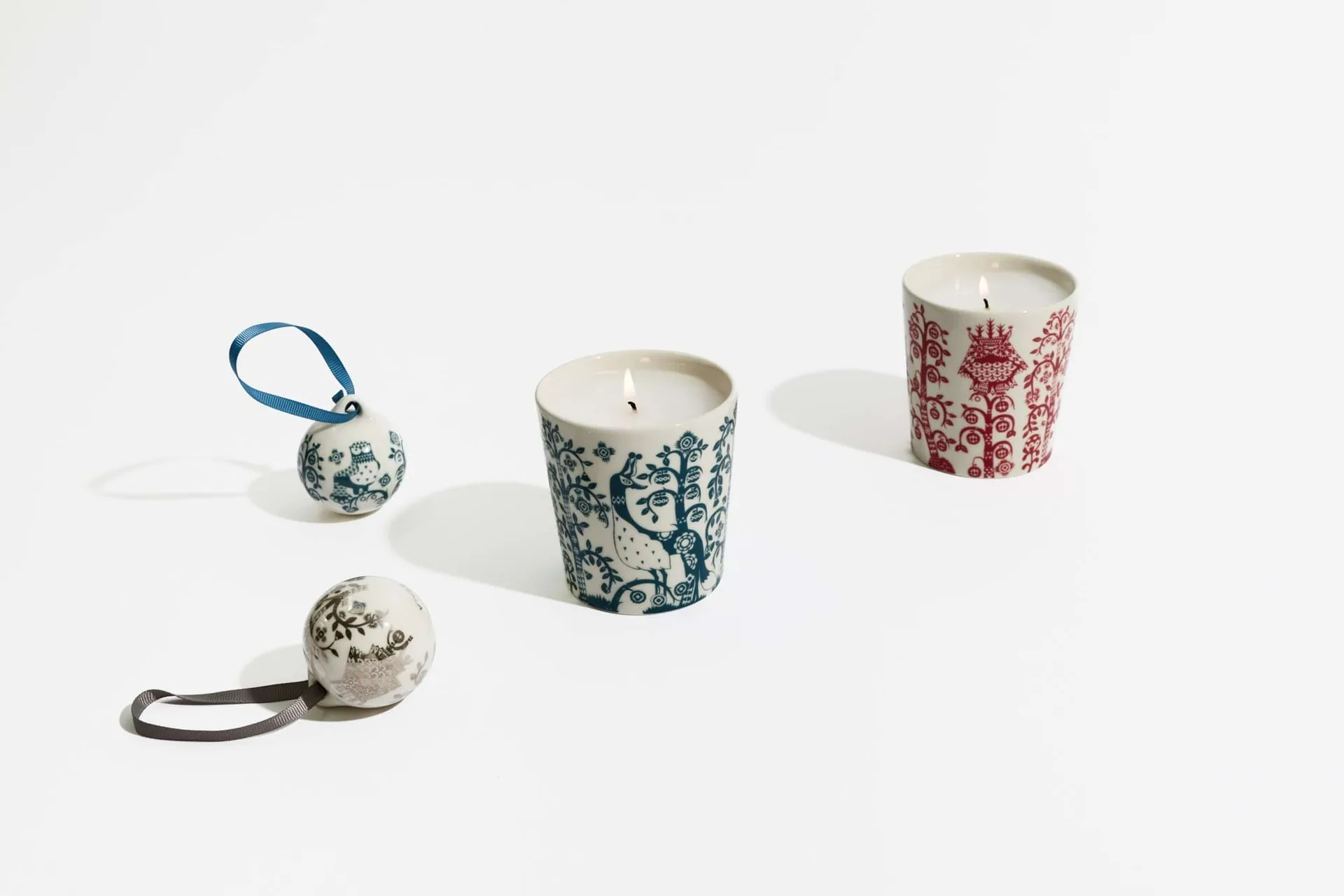 Taika dekoration, Stålblå, 5 cm, 3-pack Iittala