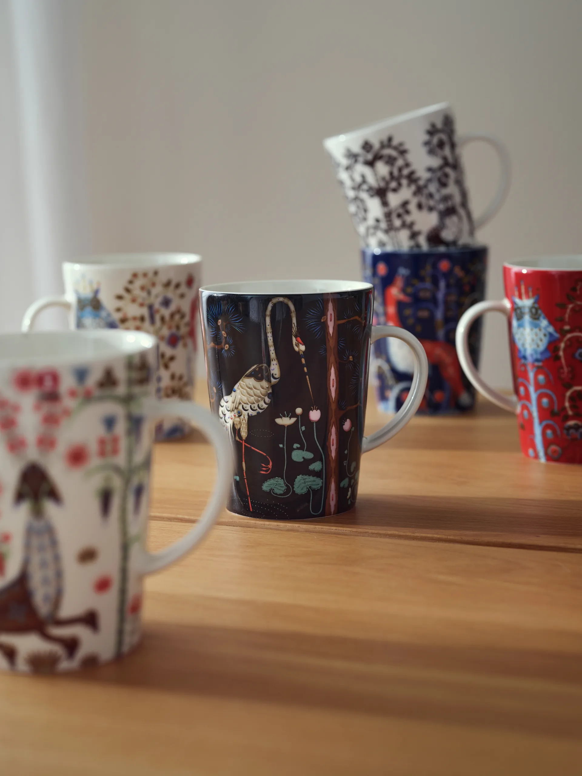 Taika mugg 40 cl 15-årsjubileum gåvoset 2-pack, Svart Iittala