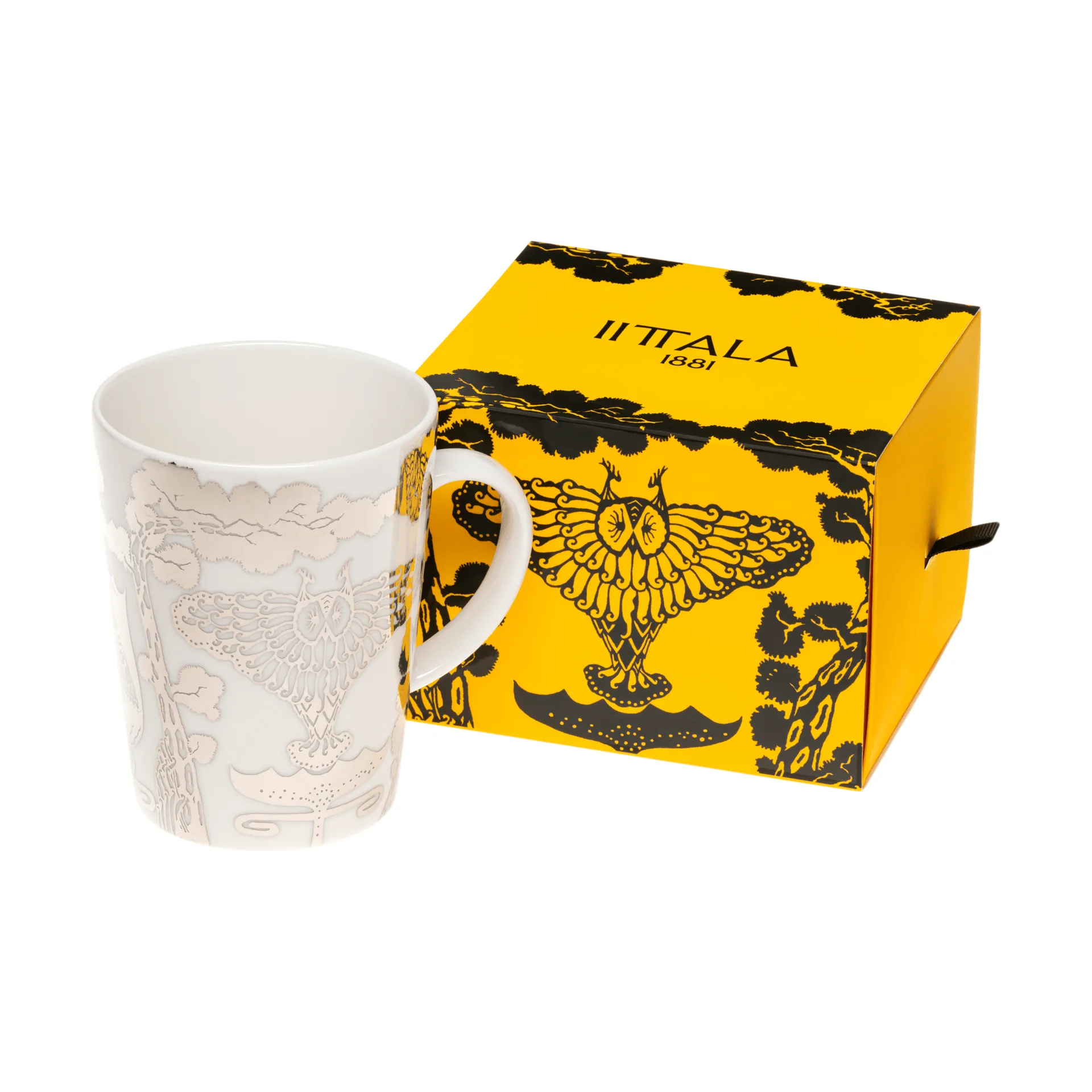 Taika mugg 40 cl presentförpackning, Uni spegel Iittala