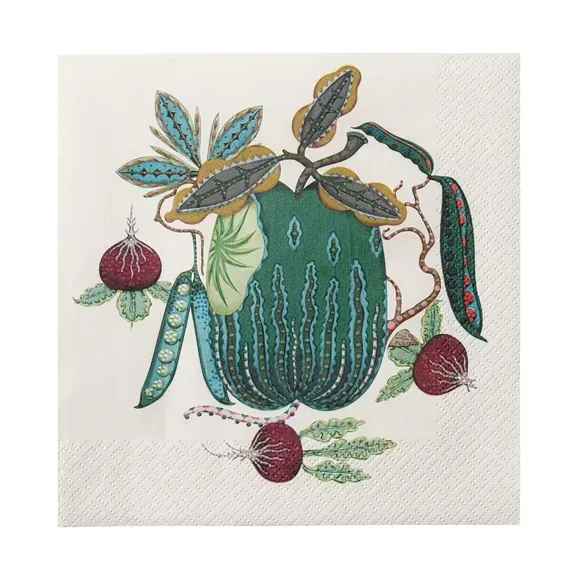 Taika servett 33x33 cm 20-pack - Grön - Iittala