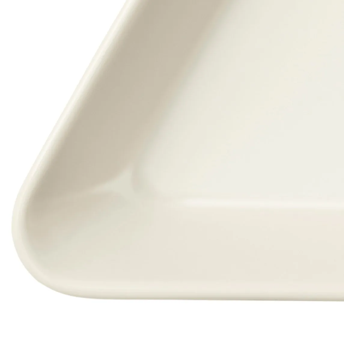Teema fat trekantigt, vit Iittala