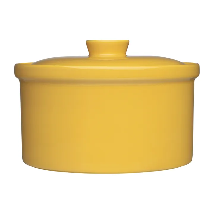 Teema gryta med lock 2,3 l - Honung (gul) - Iittala