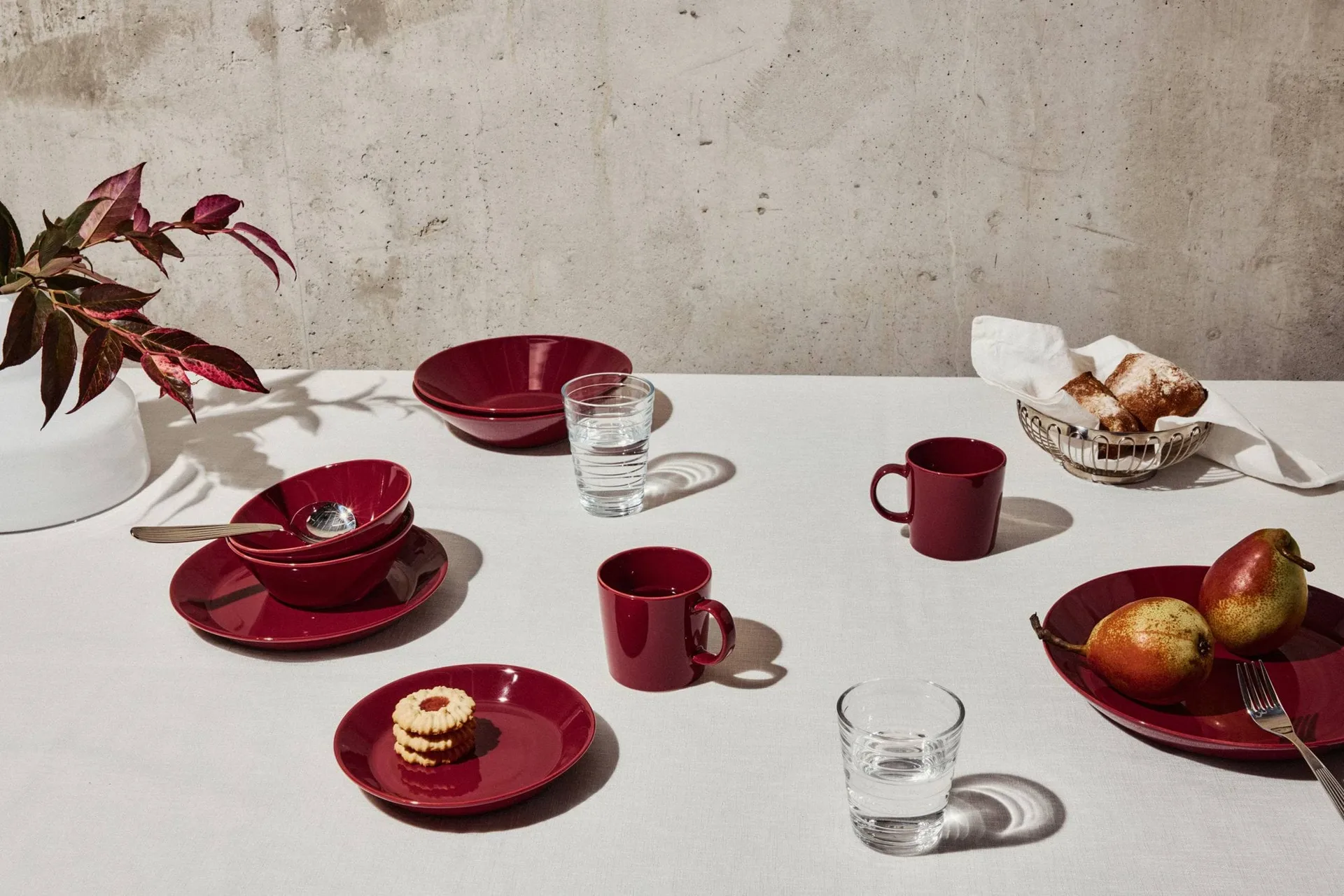 Teema tallrik Ø21 cm, Körsbär Iittala