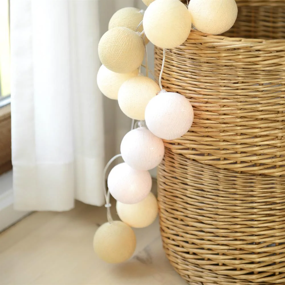 Irislights Creamy White, 20 bollar Irislights