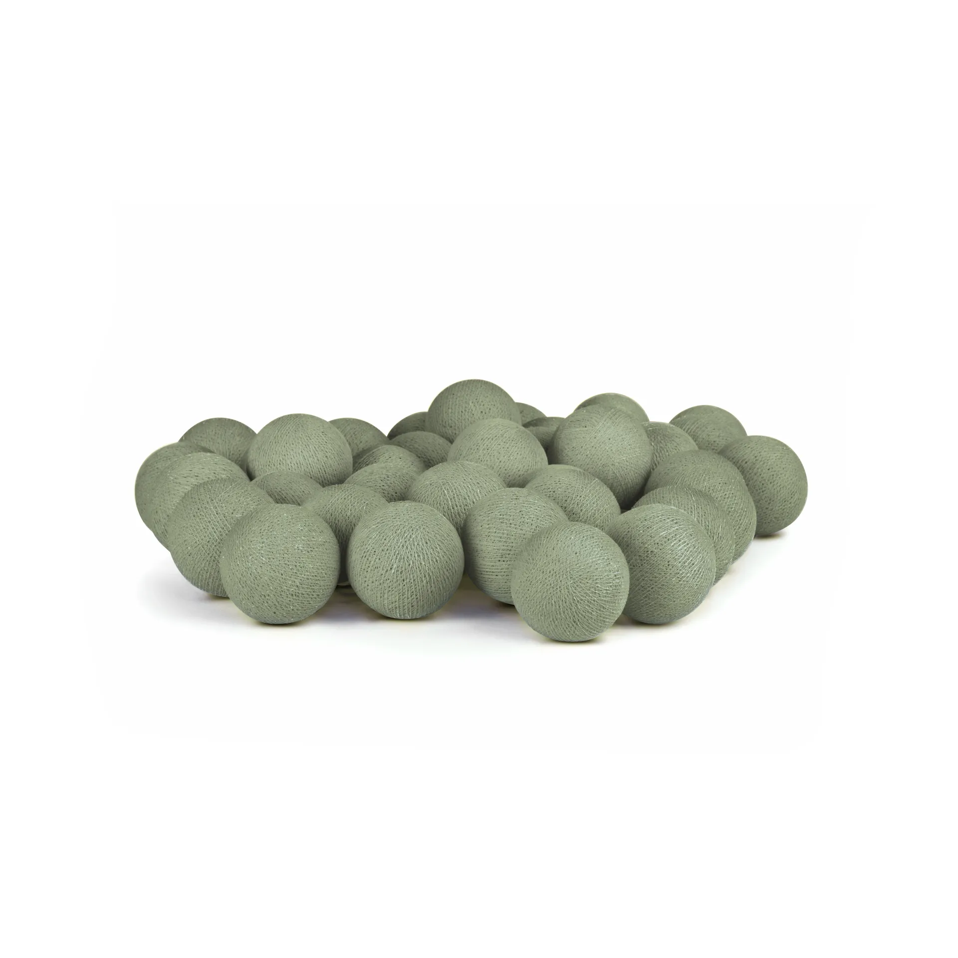 Irislights ljusslinga, Salvia green, 35 bollar Irislights