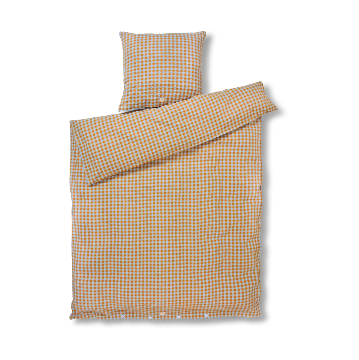 Bæk&Bølge bäddset 150x210 cm, Ljusblå-sand Juna