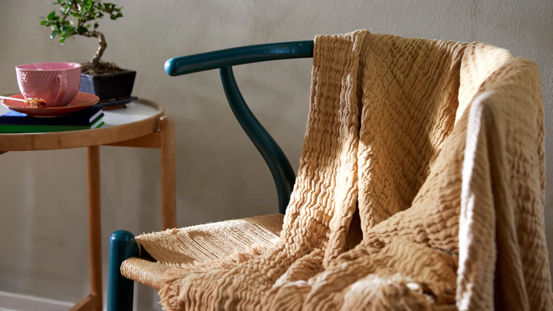 Reloved överkast 240x260 cm, Sand Juna
