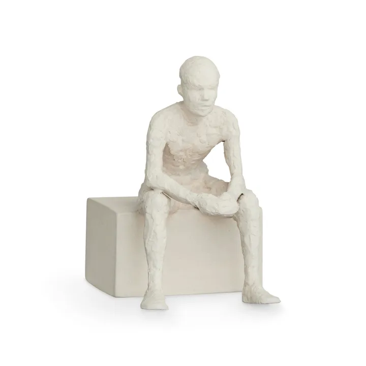 Character skulptur med budskap - The reflective one - Kähler