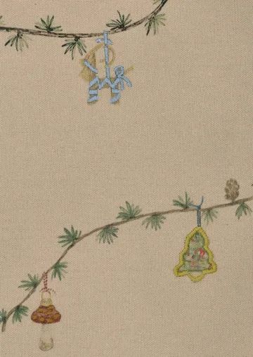 Hammershøi Christmas Duk sand - 150x220 cm - Kähler