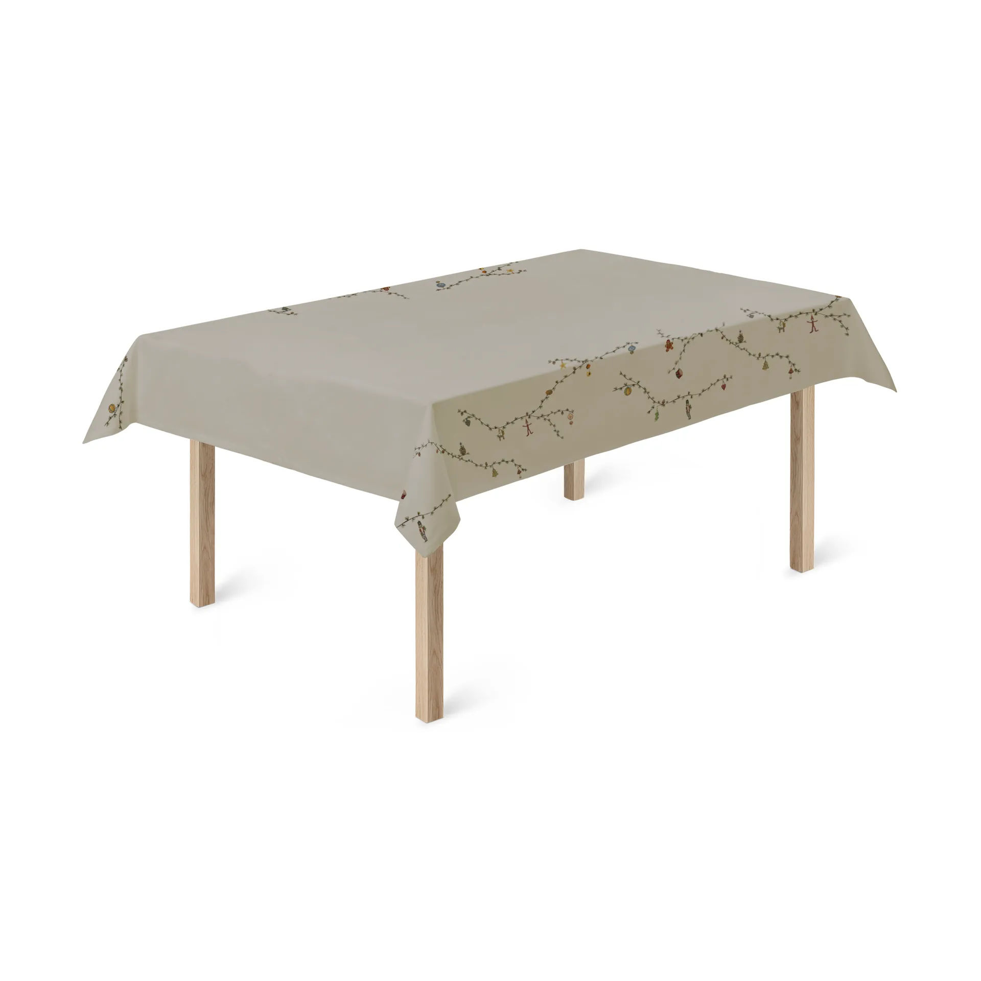 Hammershøi Christmas Duk sand, 150x270 cm Kähler