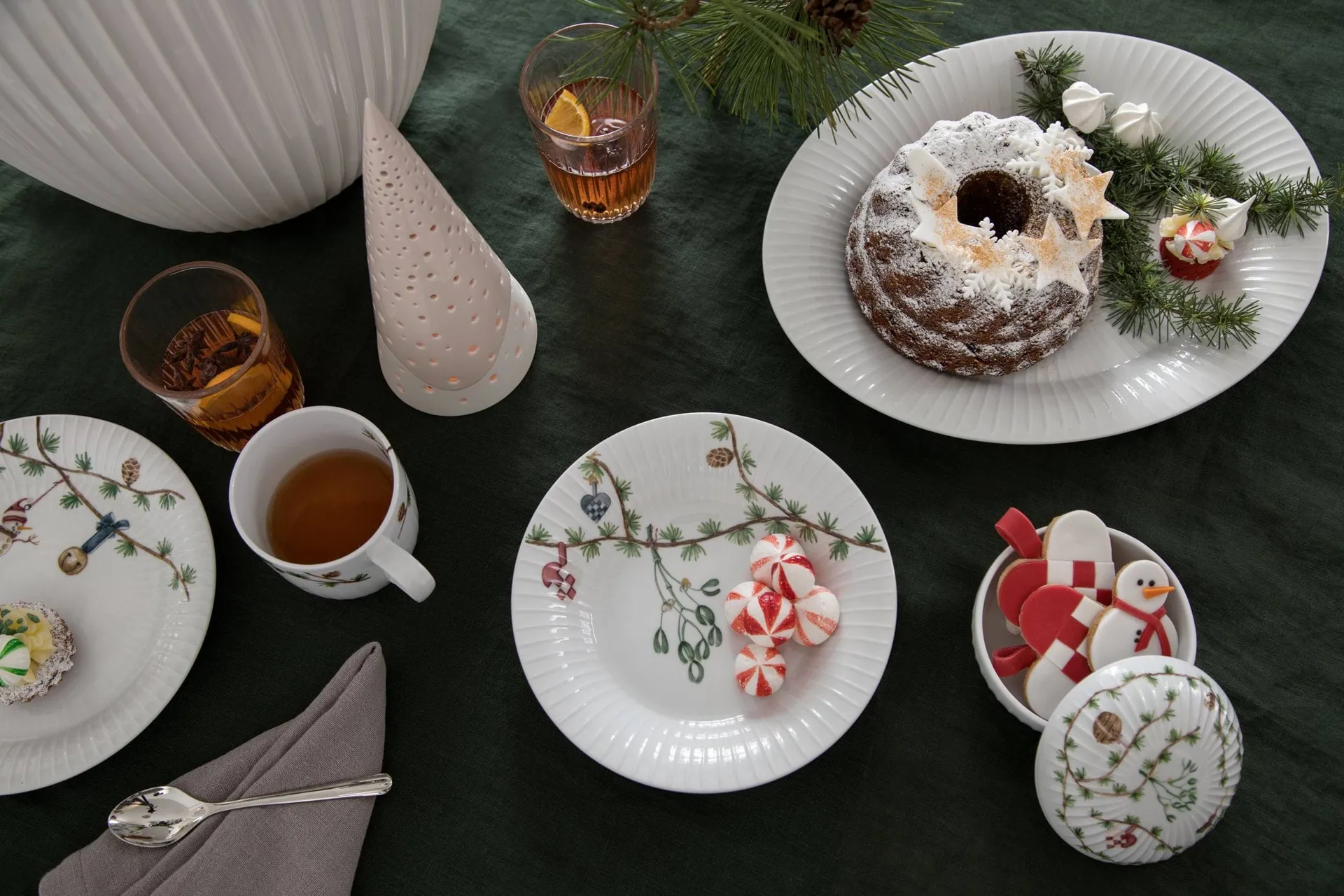 Hammershøi Christmas julservis 18 delar Kähler
