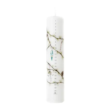 Hammershøi Christmas kalenderljus Ø5 cm - Vit - Kähler