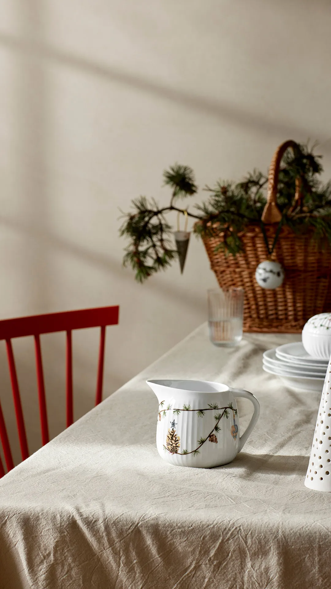 Hammershøi Christmas Såskanna 66 cl, Vit Kähler