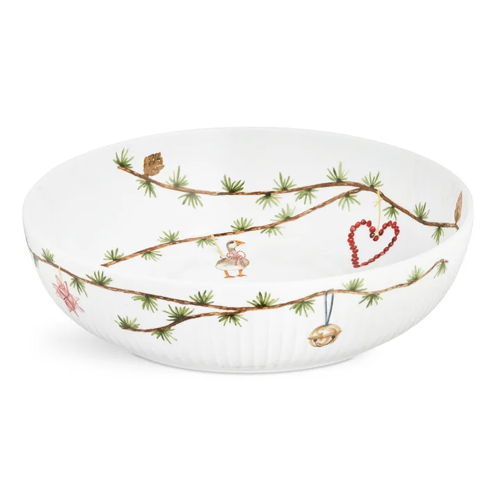 Hammershøi Christmas skål Ø30 cm - Vit - Kähler