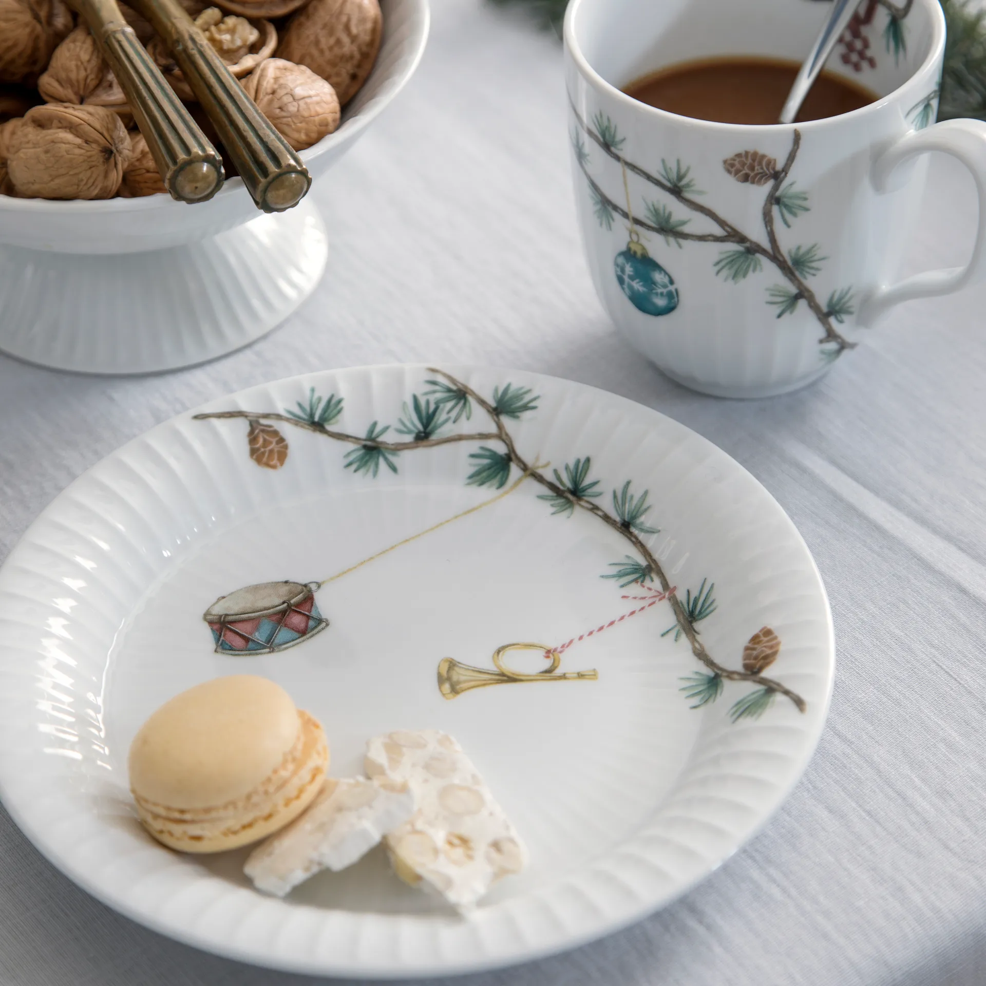 Hammershøi Christmas tallrik, 19 cm Kähler