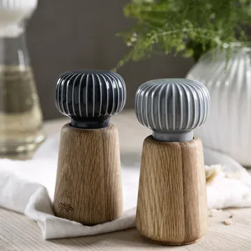 Hammershøi kryddkvarn liten - Antracitgrå, 14 cm - Kähler
