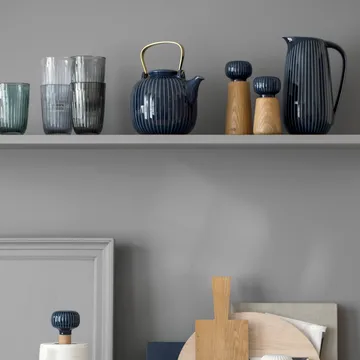 Hammershøi kryddkvarn stor - Indigo, 18 cm - Kähler