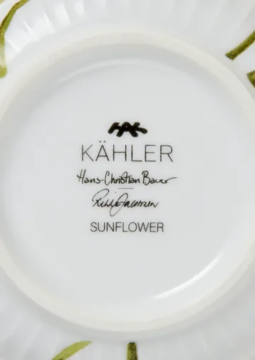 Hammershøi summer Skål Ø12 cm - Sunflower - Kähler