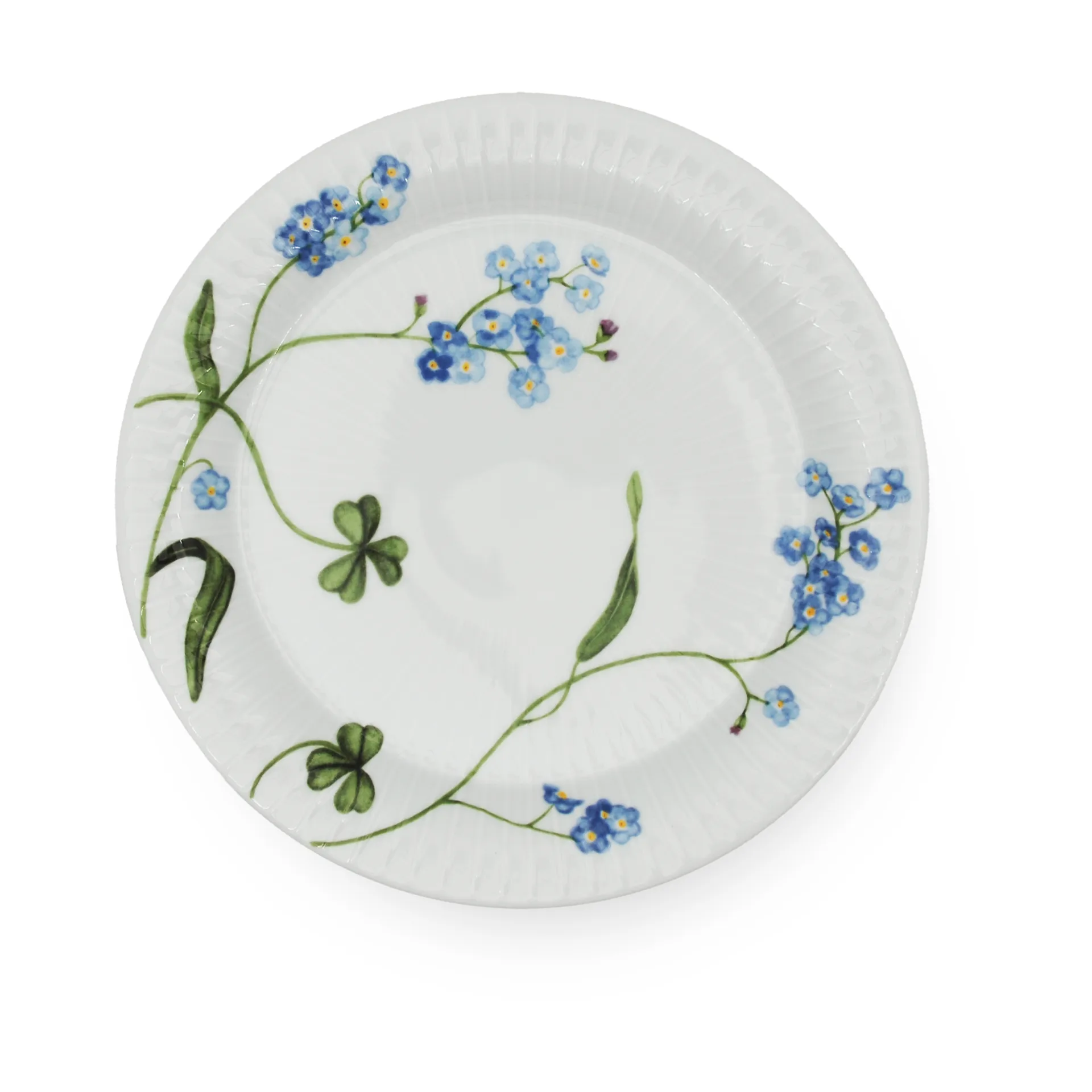 Hammershøi Summer Tallrik Ø22 cm, Forget me not Kähler