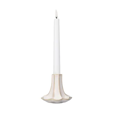 Kantarell ljusstake - Sand, 10 cm - Kähler
