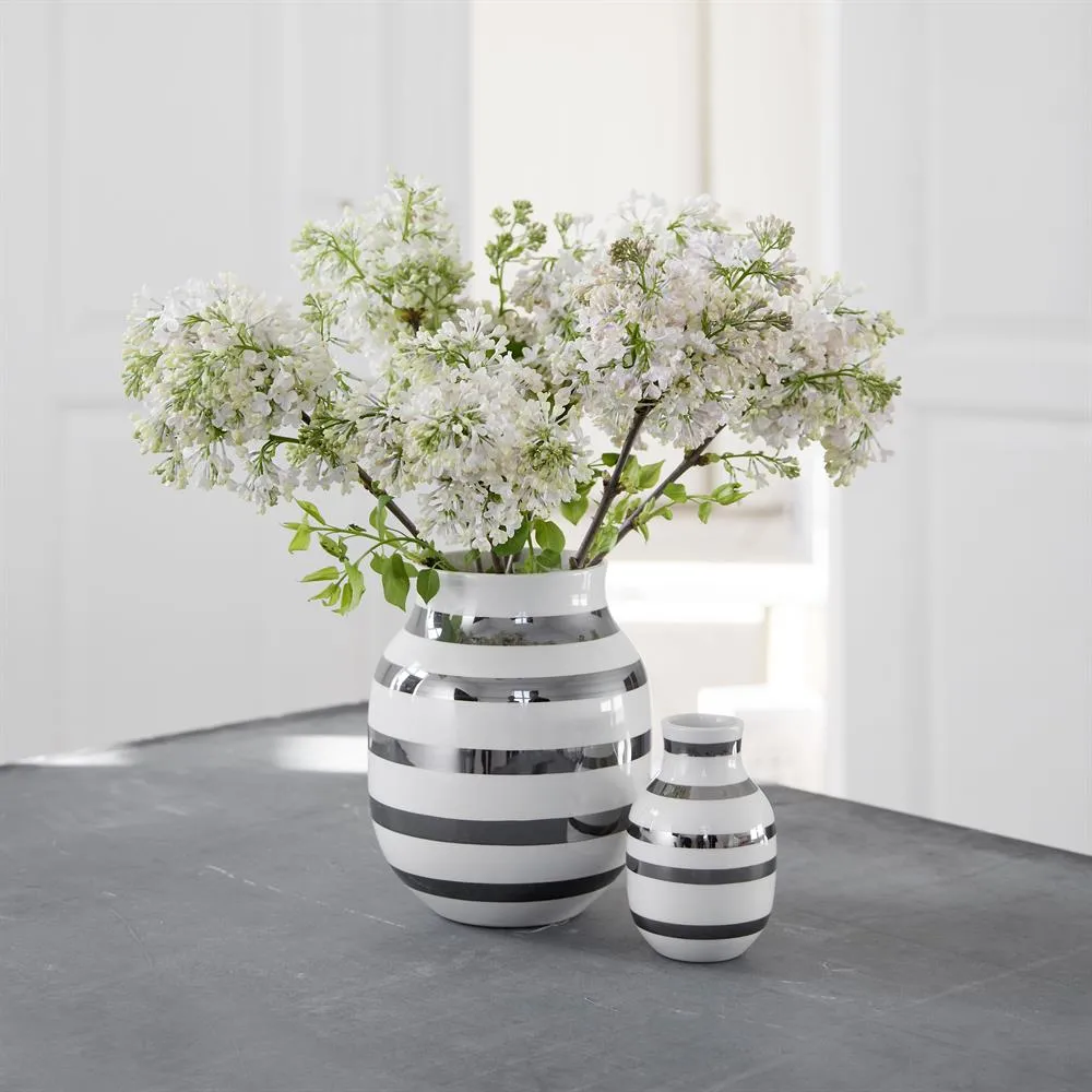 Omaggio vas silver, mellan Kähler
