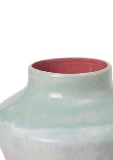 Poppery vas 20,5 cm - Mint-pink - Kähler
