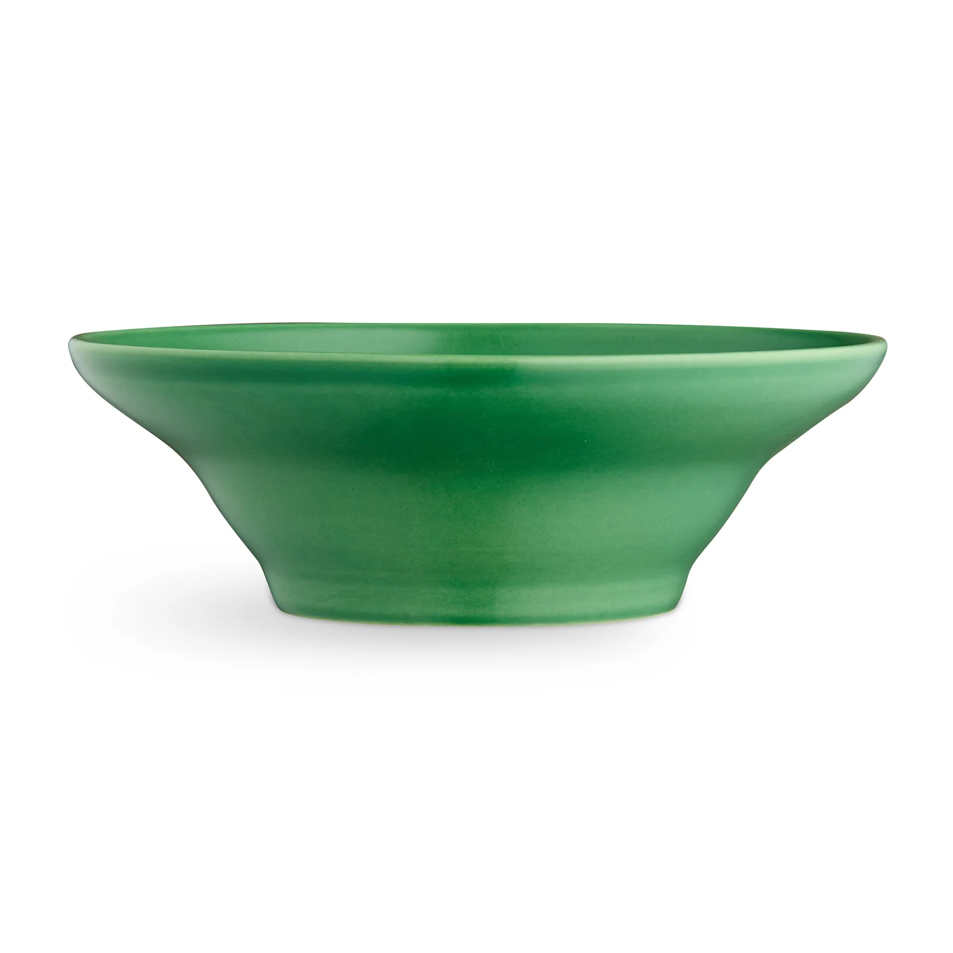 Ursula djup tallrik Ø20 cm, Mörkgrön Kähler