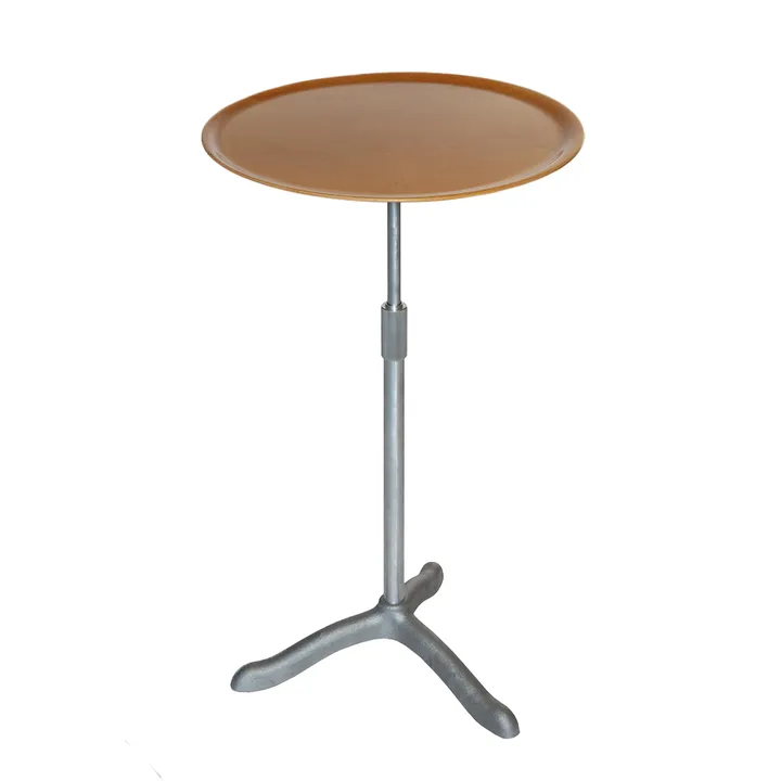 Cassis soffbord Ø37 cm - Aluminium-birch - Källemo
