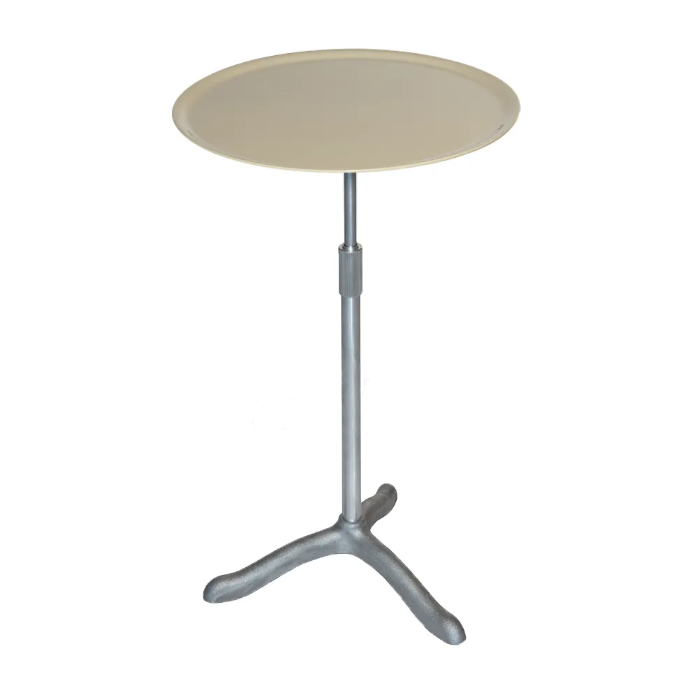 Cassis soffbord Ø37 cm, Aluminium-oyster Källemo