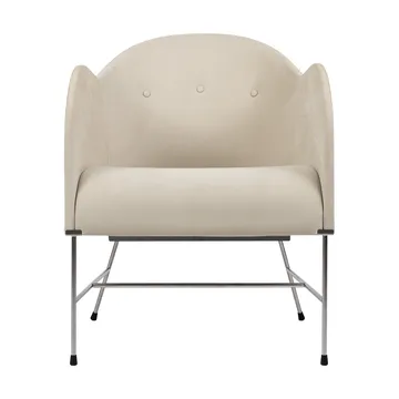 El Novillero fåtölj - Läder Nubuck 501-matt kromat stativ - Källemo