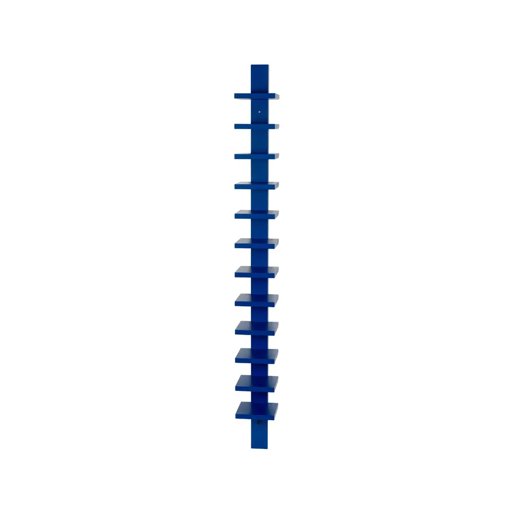 Pilaster vägghylla, Blå betsad Källemo