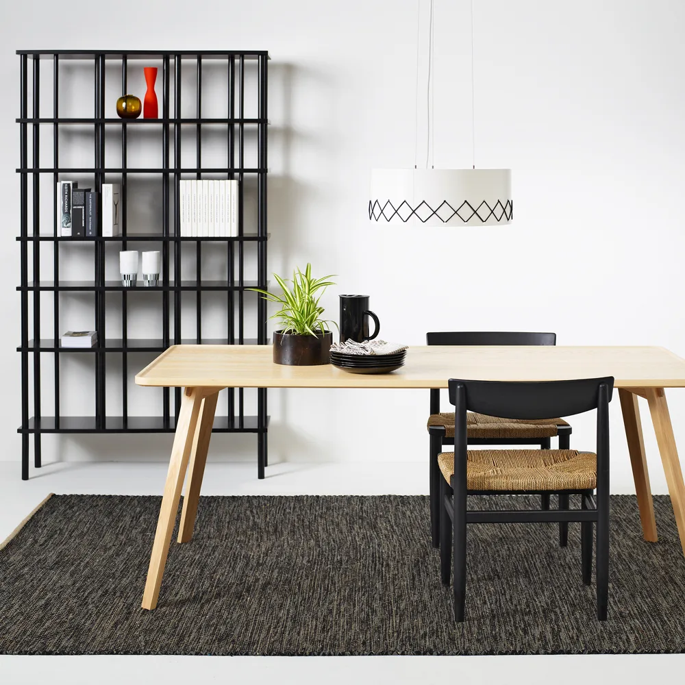 Level hylla/rumsavdelare hög, Snövit col.81, 110x190 cm Karl Andersson & Söner