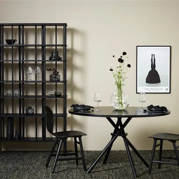 Level hylla/rumsavdelare hög - Vitlack col.82, 110x190 cm - Karl Andersson & Söner