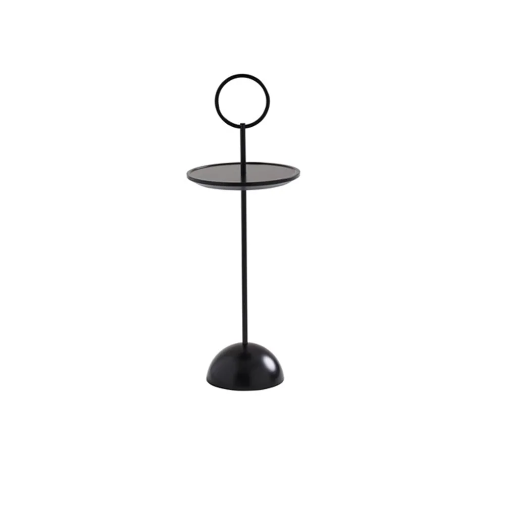 Lollipop bord med ring Ø29xH55 cm, Svart Karl Andersson & Söner
