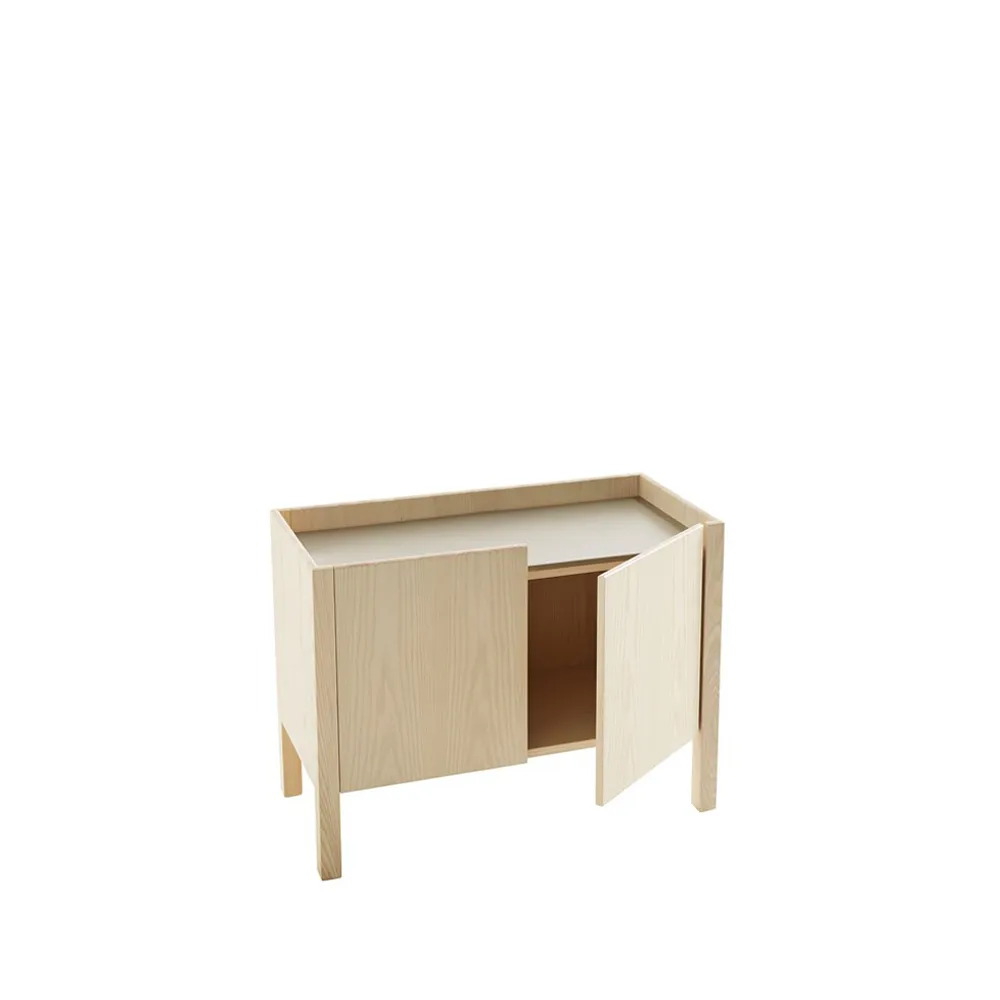Upper sideboard, Ask krökskiva rf stål 63,5x84 Karl Andersson & Söner